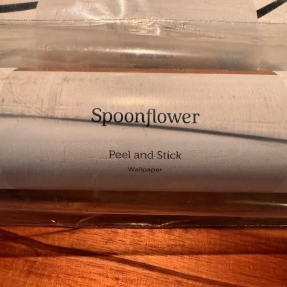 Spoonflower peel stick